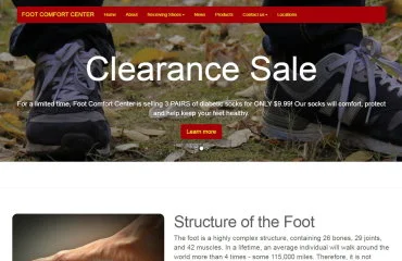 website for diabetic shoe store