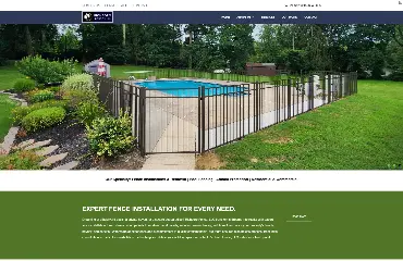 Website Design for fence installation company